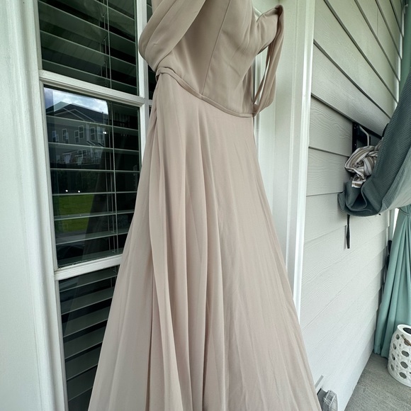 NEW - Kennedy Blue Bridesmaid Dress - Samantha Latte Size 6 - Picture 3 of 4